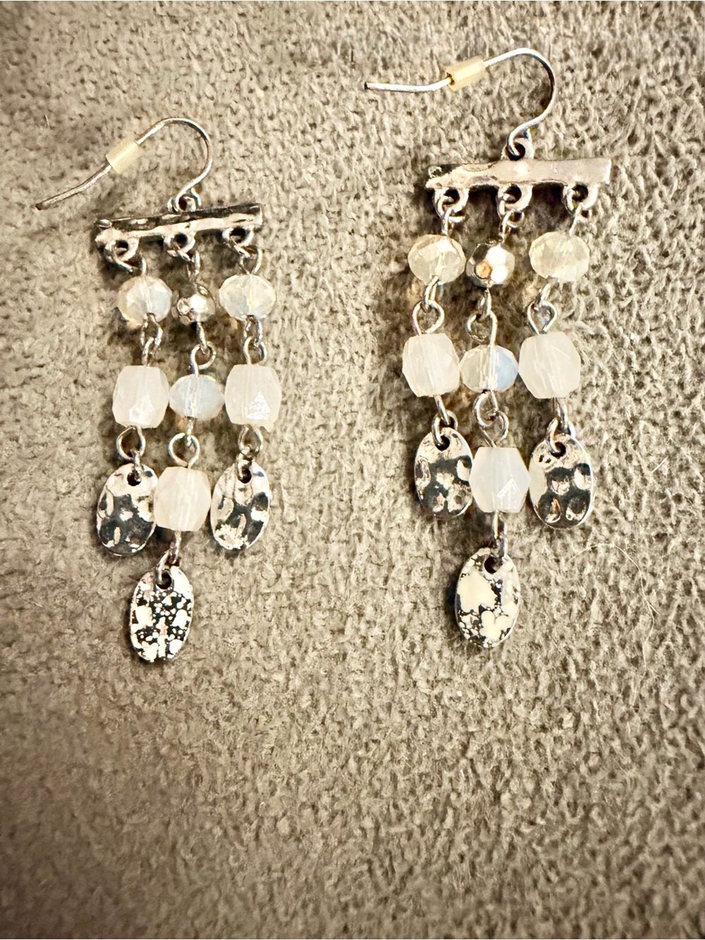 Vintage Mixed Earring Lot 5 Pairs Clip-On & Pierced Statement Jewelry